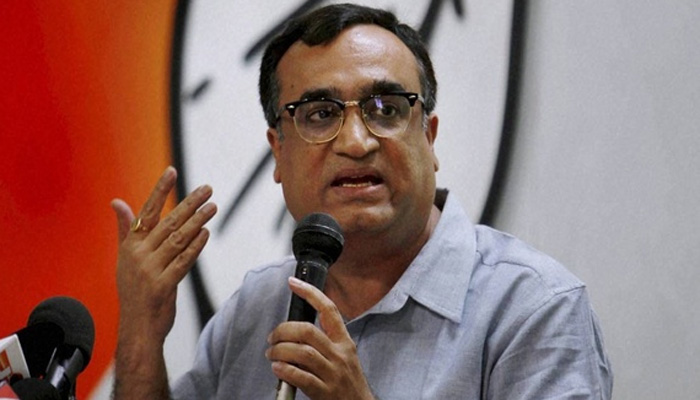 अजय माकन का दिल्ली कांग्रेस अध्यक्ष पद से इस्तीफा