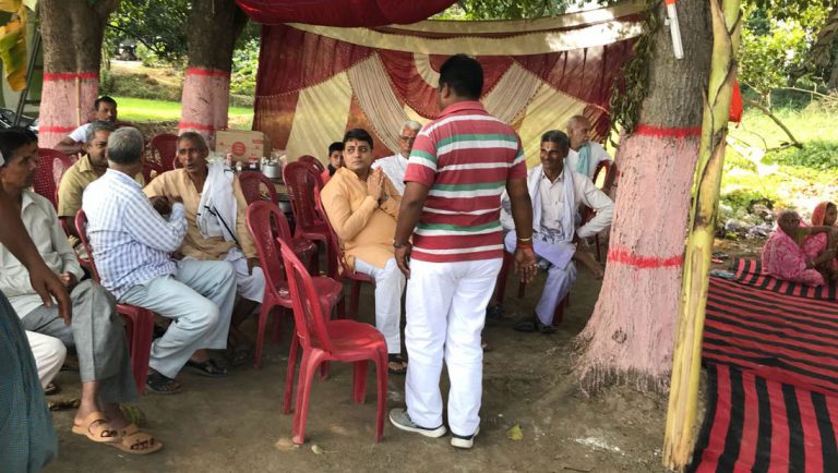 जहानाबाद : जन-समस्याओं से रु-बरु हुए पूर्व विधायक राहुल कुमार