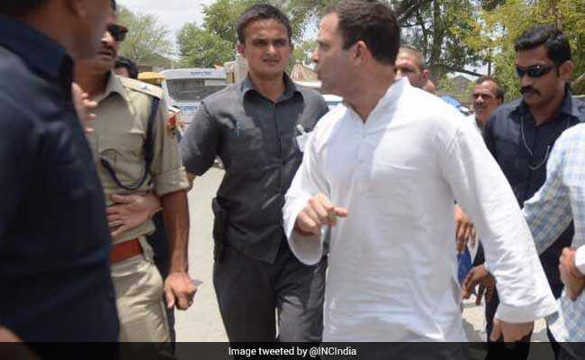 मंदसौर पहुँचने से पहले राहुल गांधी को हिरासत में लिया गया