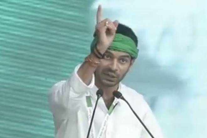 तेजप्रताप यादव को थप्पड़ मारो, 1 करोड़ रुपये इनाम पाओ – बीजेपी नेता